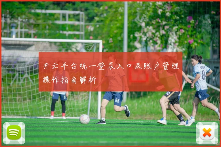 开云平台统一登录入口及账户管理操作指南解析